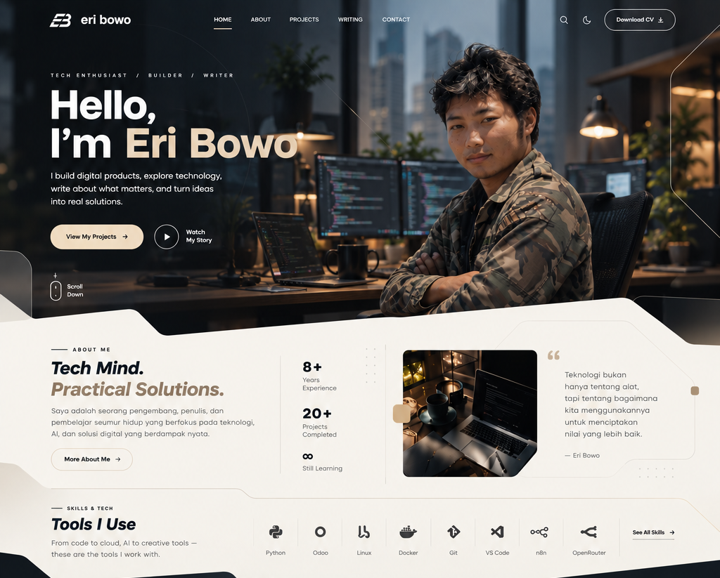 Website Personal & Portofolio