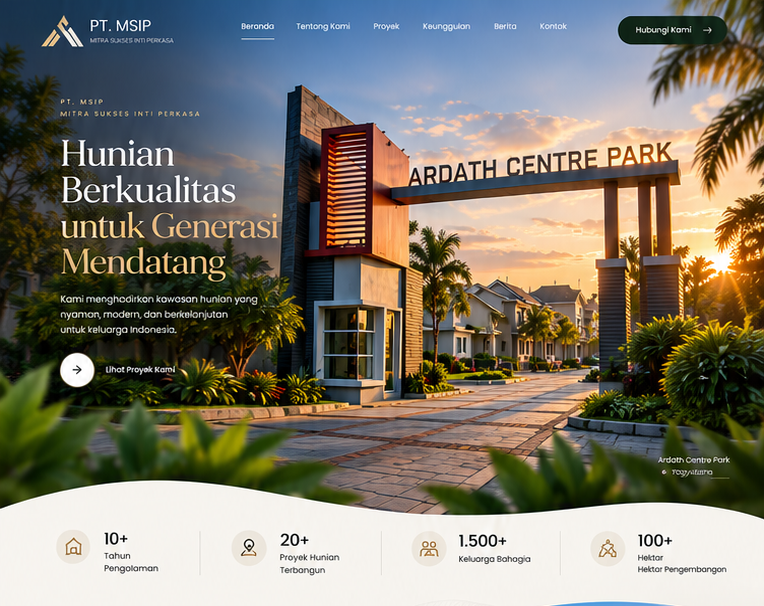 Web Portal Kawasan & Properti