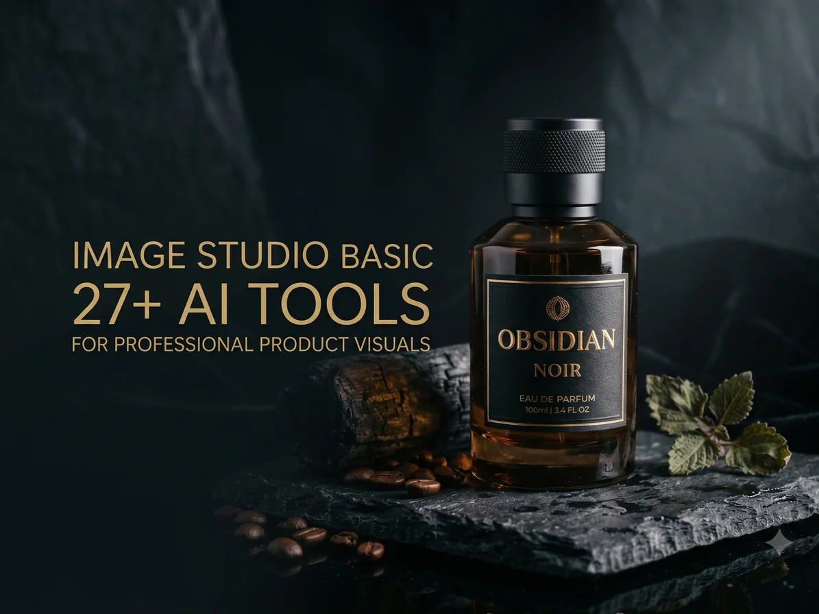 AI Image Studio: E-Commerce & Product Photography